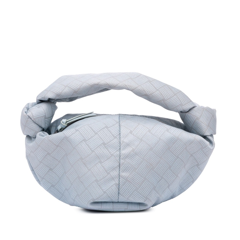 Elegant Blue Woven Women's Bag